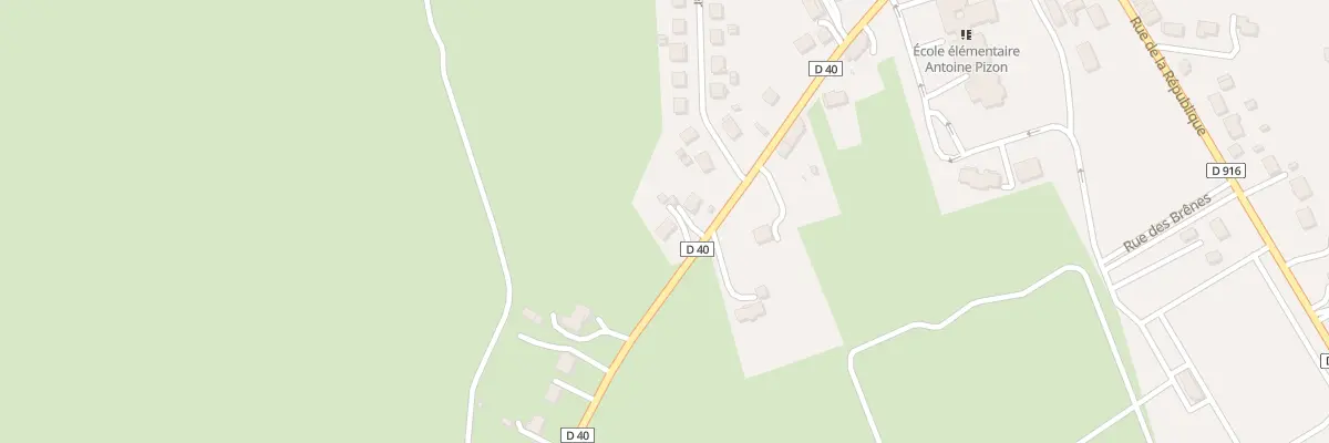 Plan du 30 Rue de la Patarianne à Huriel