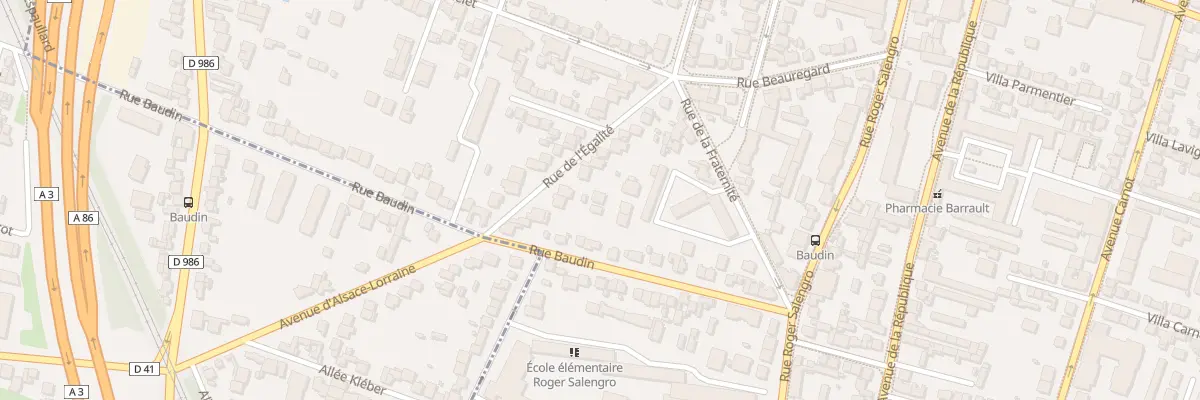 Plan du 17B Rue de l’Egalité à Bondy