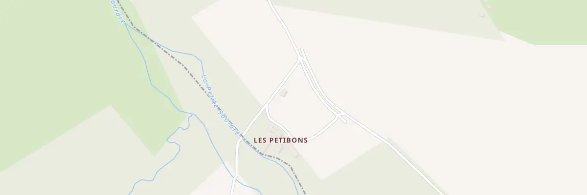 Plan du 254B Les Petibons à Achères