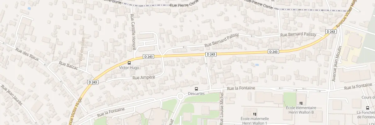 Plan du 202 Av Victor Hugo à Fontenay-sous-Bois