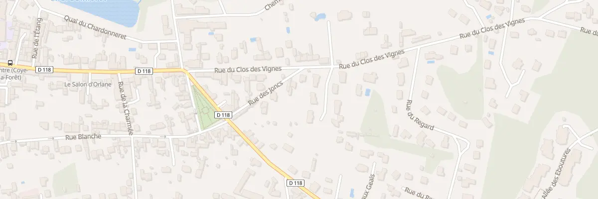 Plan du 14 Rue du Clos des Vignes à Coye-la-Forêt
