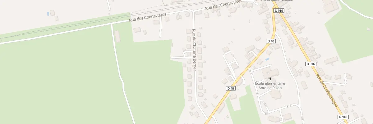 Plan du 10 Rue de la Chaume Berger à Huriel