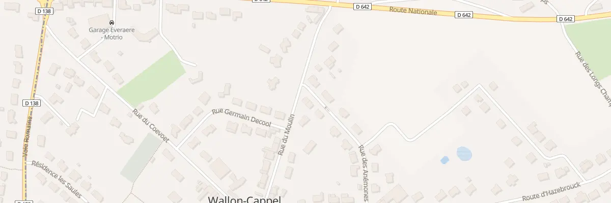 Plan du 20 Rue des Anémones à Wallon-Cappel
