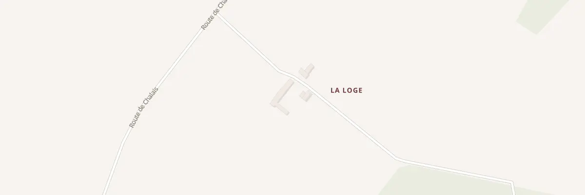Plan du 252 La Loge à Uzay-le-Venon