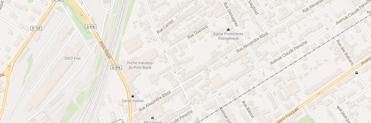 Plan du 18B Rue Carnot à Nogent-sur-Oise