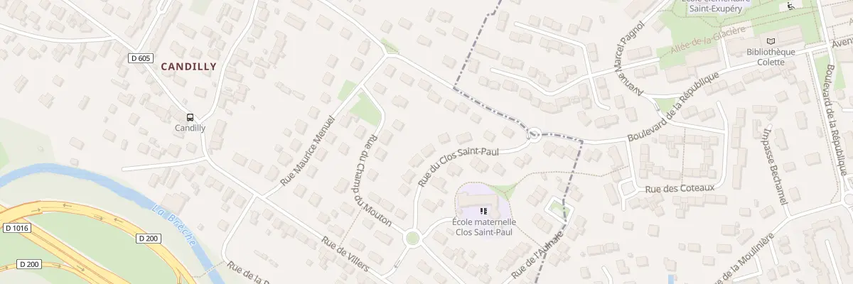 Plan du 16 Rue du Clos Saint-paul à Monchy-Saint-Éloi