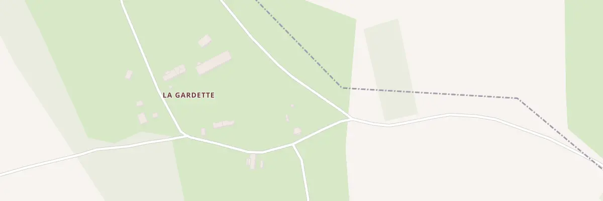 Plan du 5129 La Gardette à Courçais