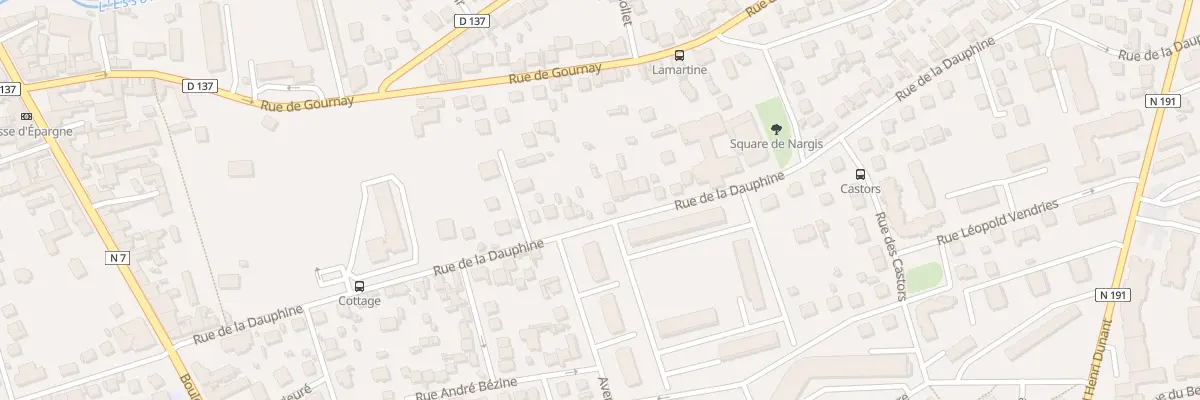 Plan du 60 Rue de la Dauphine à Corbeil-Essonnes