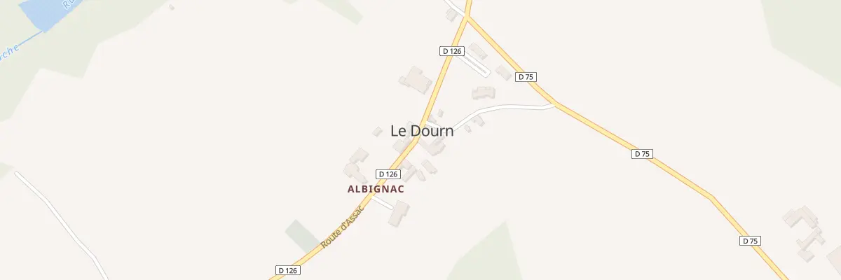 Plan du 5008 Albignac au Dourn