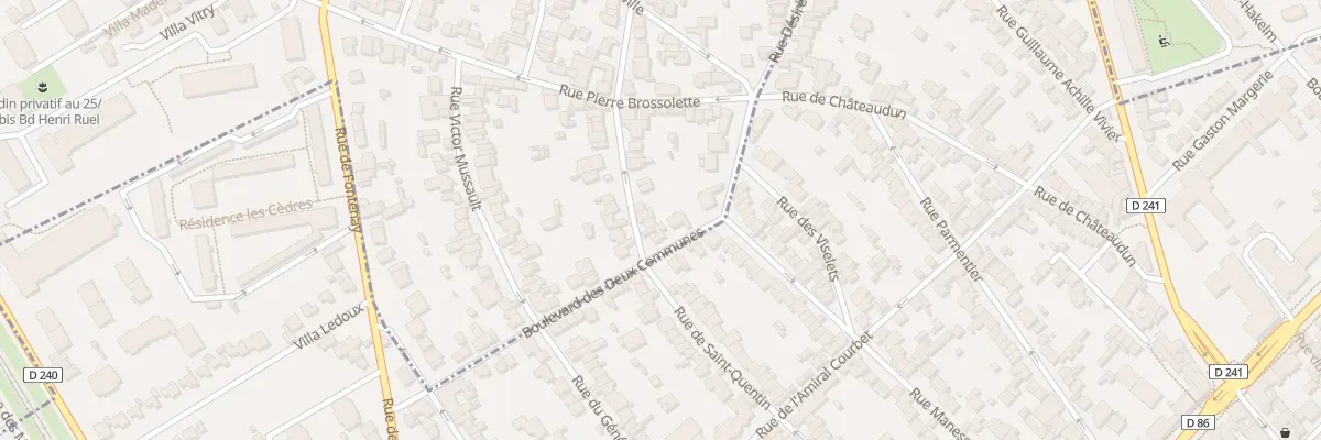 Plan du 23 Rue Maurice Barthélémy à Fontenay-sous-Bois