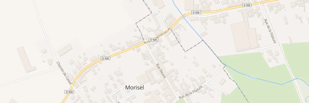 Plan du 24 Rue Neuve à Moreuil