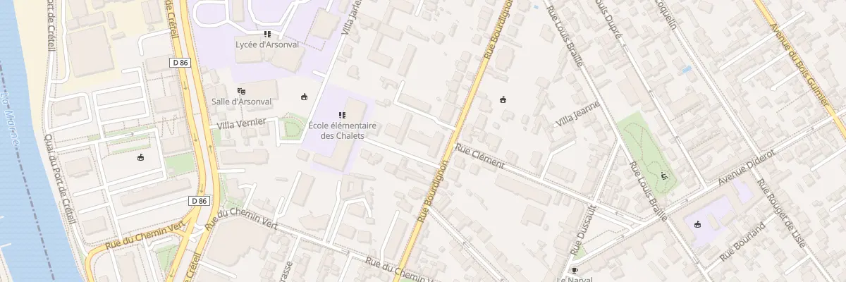 Plan du 42 Rue Bourdignon à Saint-Maur-des-Fossés