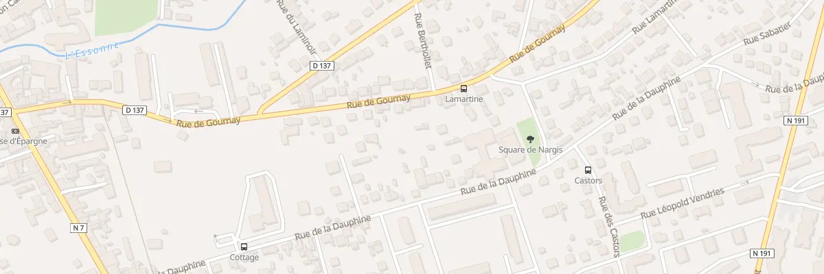 Plan du 85 Rue de Gournay à Corbeil-Essonnes