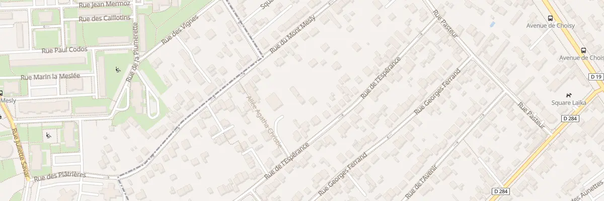 Plan du 34B Rue de l’Esperance à Bonneuil-sur-Marne