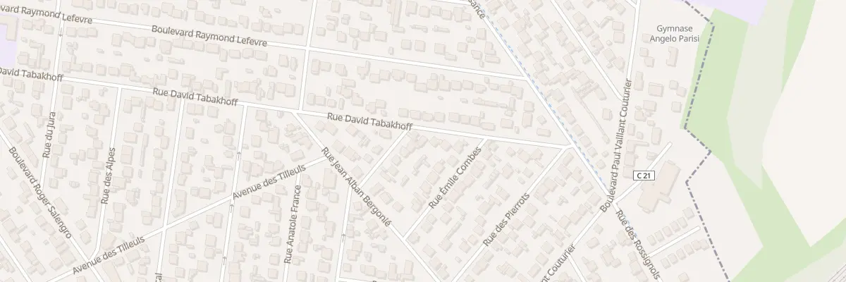 Plan du 60B Rue David Tabakoff à Goussainville
