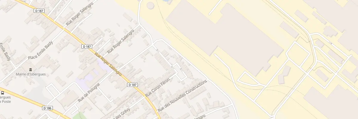 Plan du 26 Rue Coron Feron à Isbergues