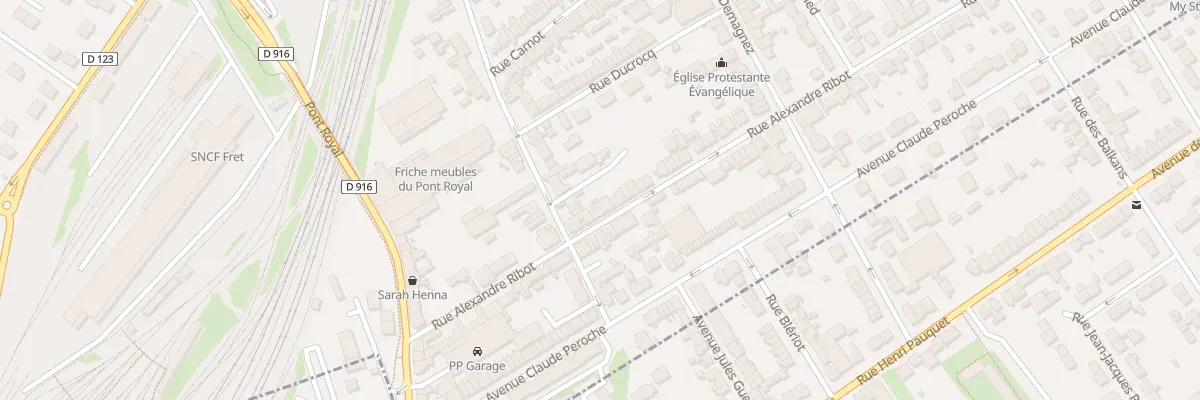 Plan du 14 Rue Carnot à Nogent-sur-Oise