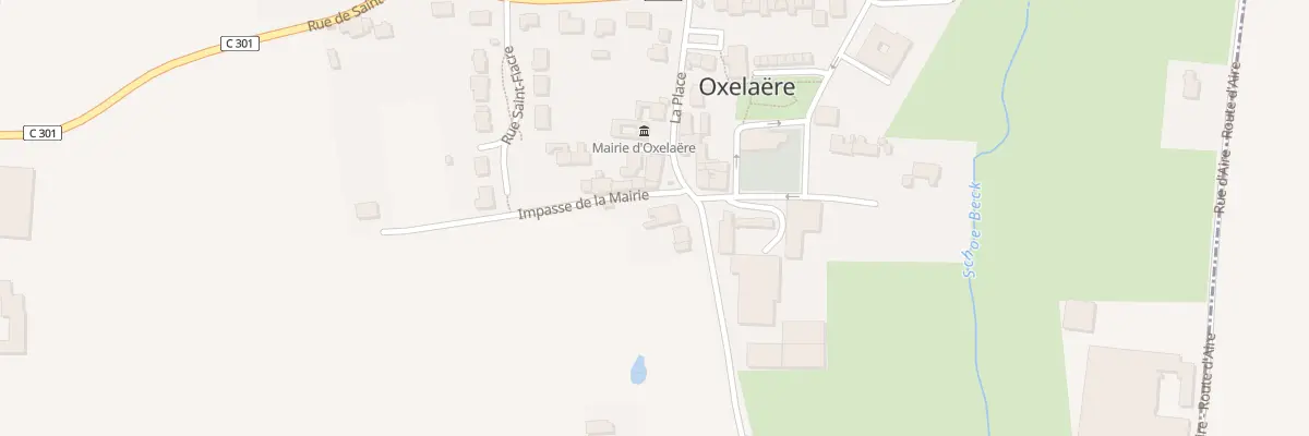 Plan du 1 Vc La Place à Oxelaëre