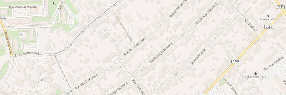 Plan du 55 Rue de l’Esperance à Bonneuil-sur-Marne