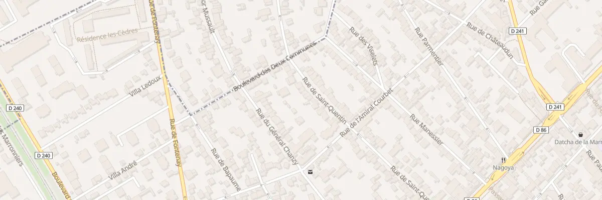 Plan du 59 Rue de Saint-quentin à Nogent-sur-Marne