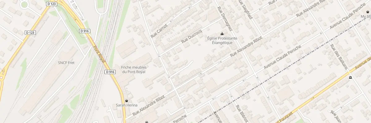 Plan du 18Q Rue Carnot à Nogent-sur-Oise