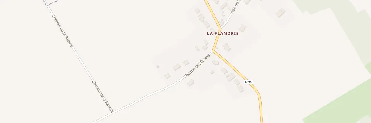 Plan du 125 Rue du Cornet Bourdois à Lillers