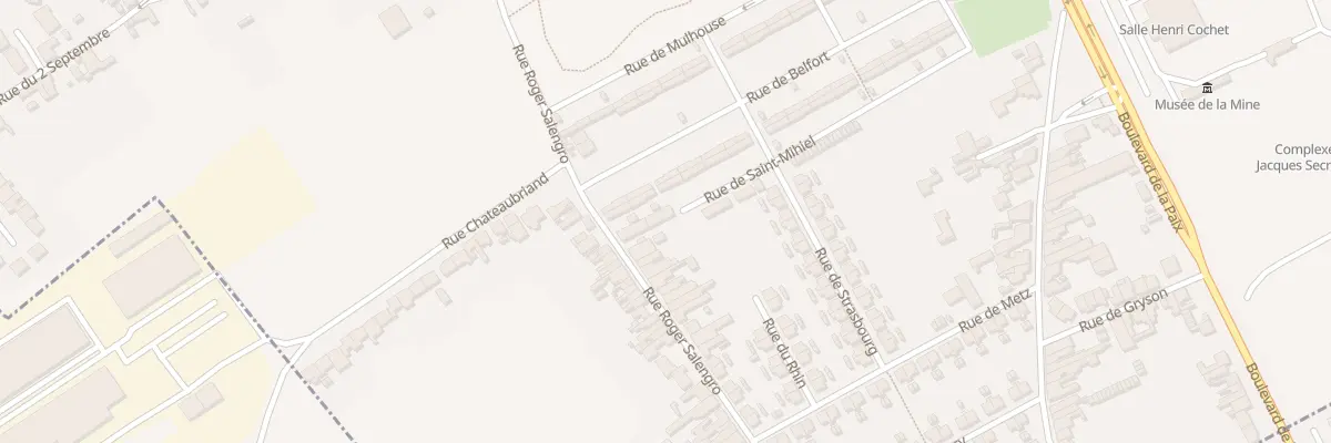 Plan du 151 Rue Roger Salengro à Auchel