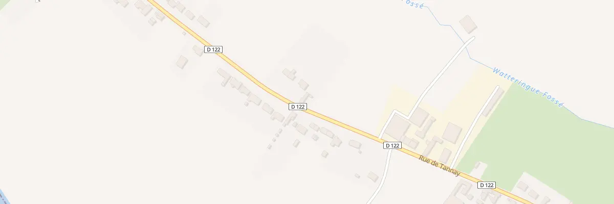 Plan du 83 Rue de Tannay à Thiennes
