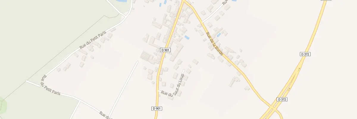 Plan du 7 Rue du Saut du Loup à Courances