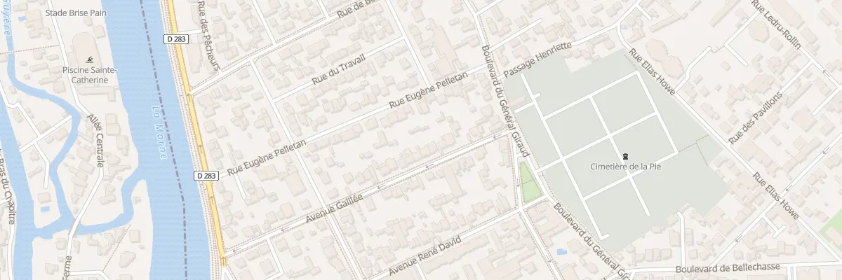 Plan du 12B Av Galilée à Saint-Maur-des-Fossés