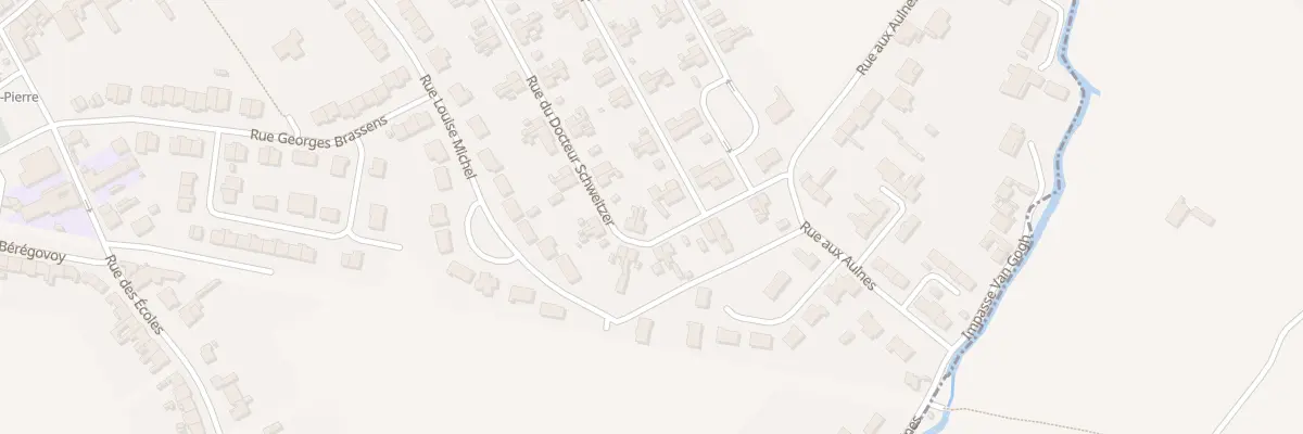Plan du 39 Rue du Docteur Schweitzer à Isbergues