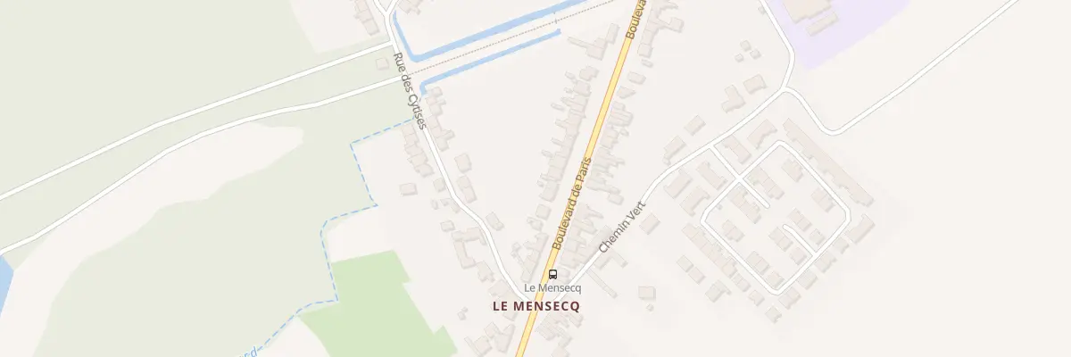 Plan du 183 Bd de Paris à Lillers