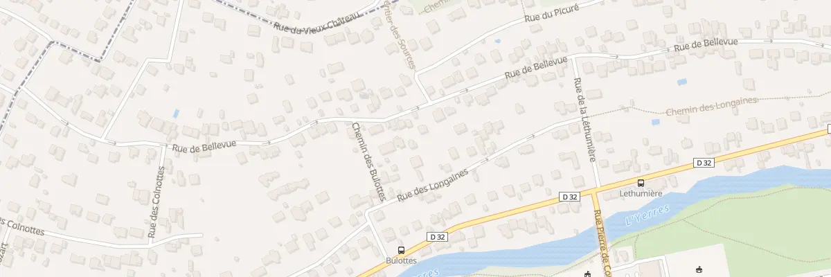 Plan du 75 Rue de Bellevue à Yerres