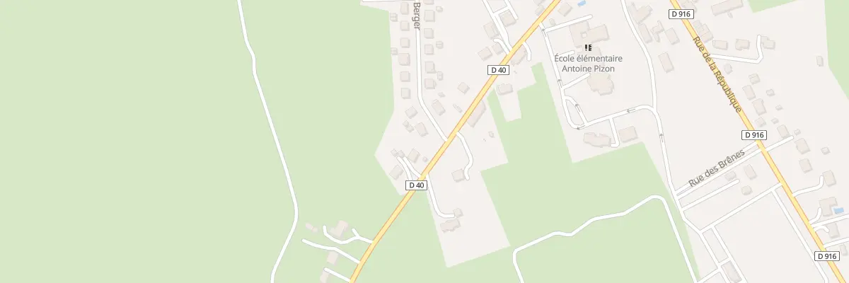 Plan du 24 Rue de la Chaume Berger à Huriel