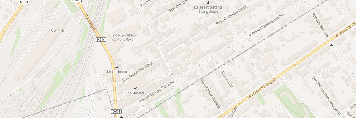 Plan du 30 Rue Alexandre Ribot à Nogent-sur-Oise