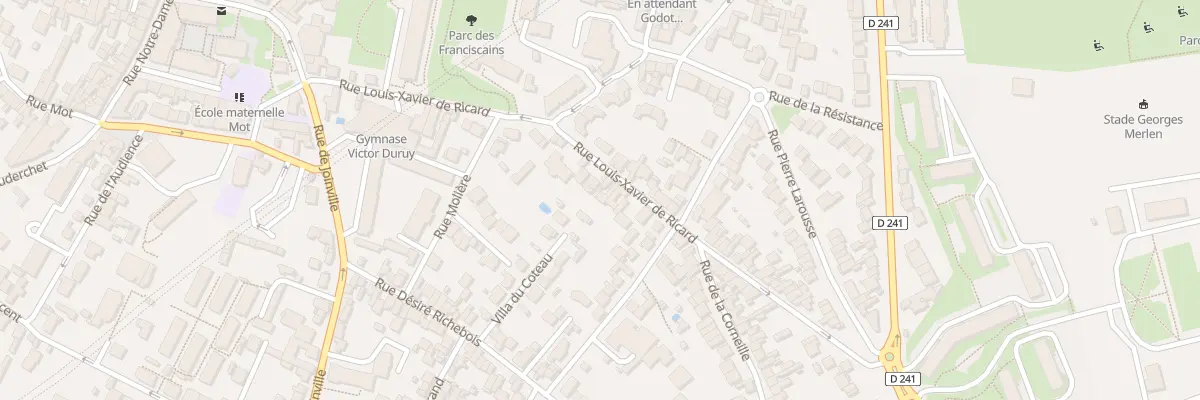 Plan du 32 Rue Louis-Xavier de Ricard à Fontenay-sous-Bois