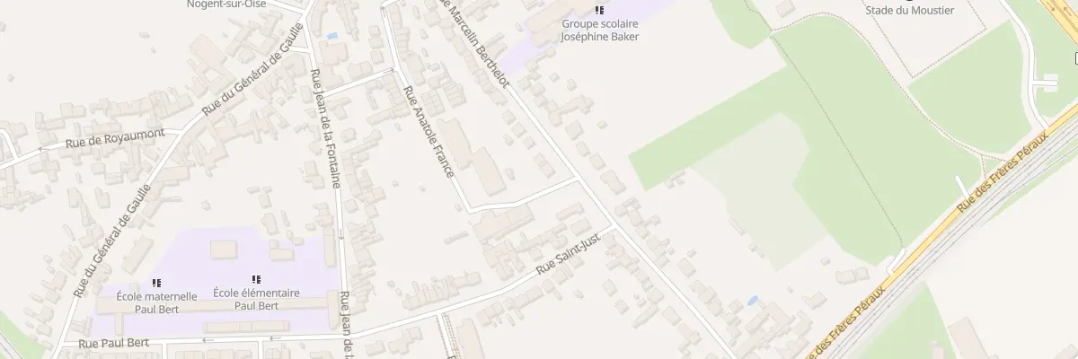 Plan du 26B Rue Marcelin Berthelot à Nogent-sur-Oise