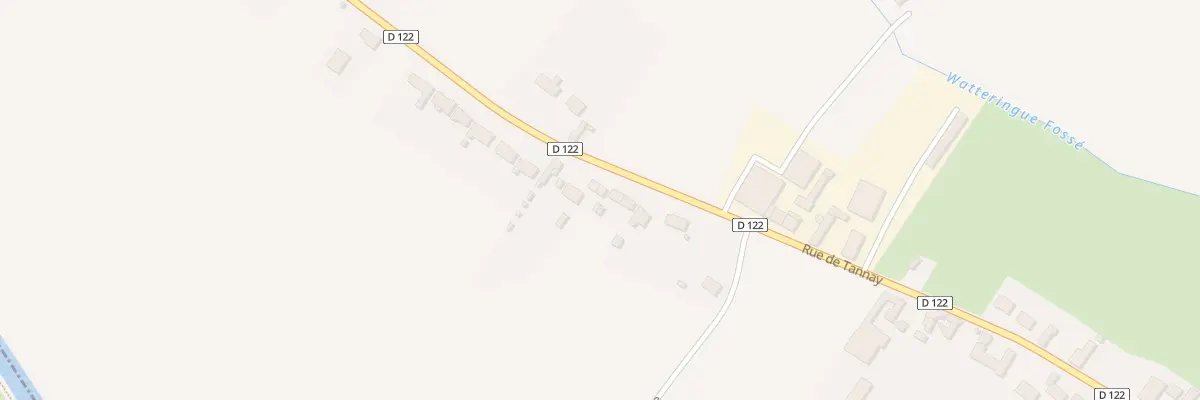 Plan du 102 Rue de Tannay à Thiennes