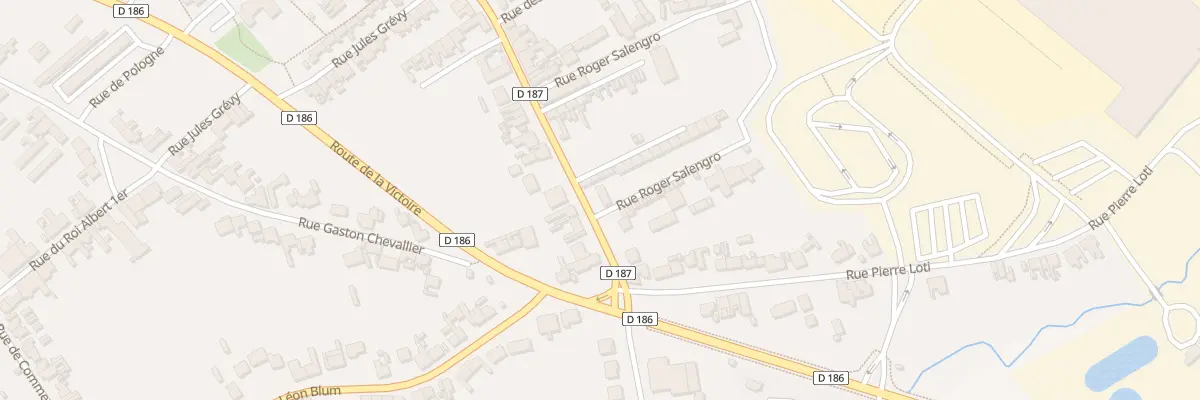 Plan du 239B Rue Roger Salengro à Isbergues