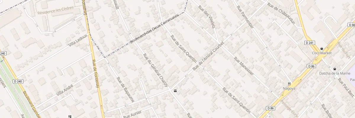 Plan du 51 Rue de Saint-Quentin à Nogent-sur-Marne