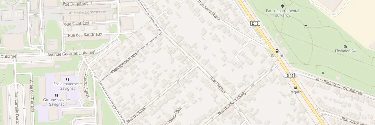 Plan du 99 Rue Pasteur à Bonneuil-sur-Marne
