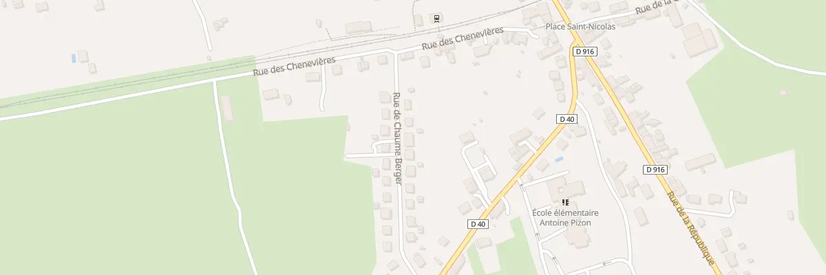 Plan du 5 Rue de la Chaume Berger à Huriel