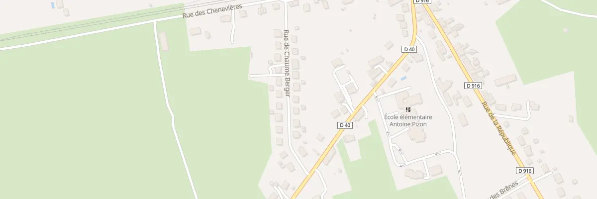 Plan du 11 Rue de la Chaume Berger à Huriel