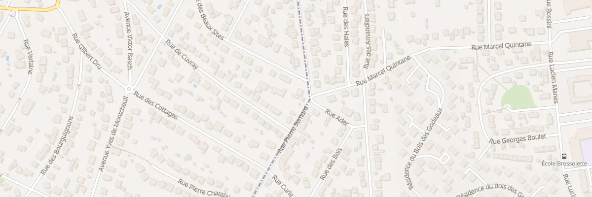 Plan du 14 Rue des Beaux Sites à Montgeron