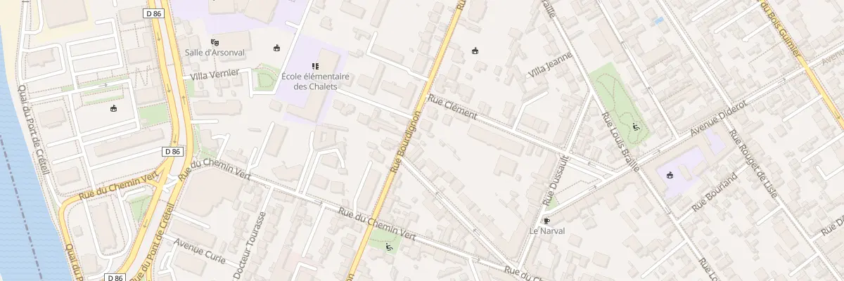 Plan du 35 Rue Bourdignon à Saint-Maur-des-Fossés