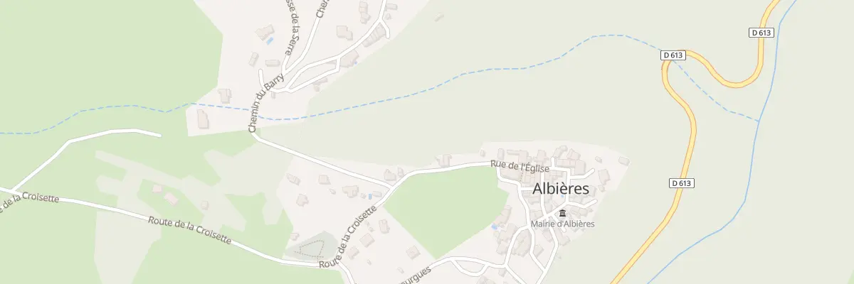 Plan du 5059 Le Village à Albières