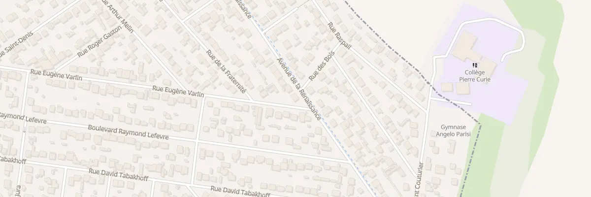 Plan du 27 Av de la Renaissance à Goussainville