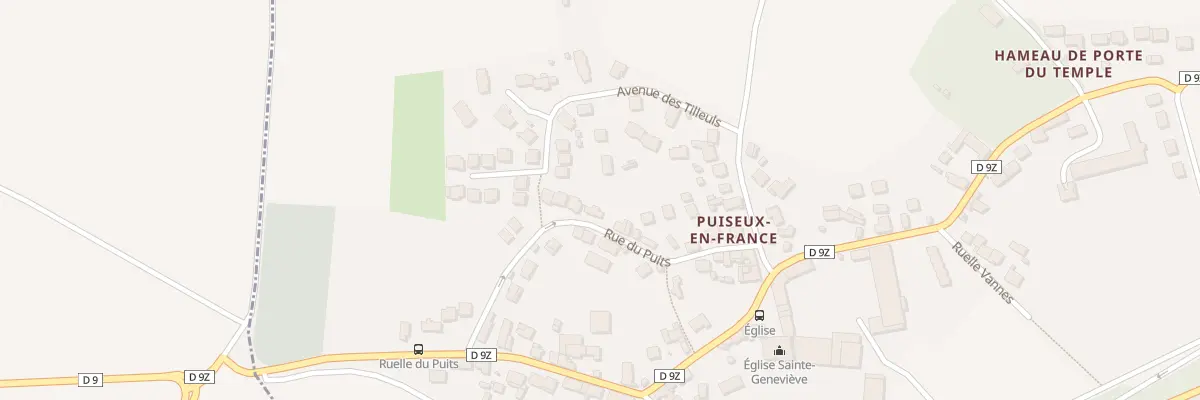 Plan du 24 Rue du Puits à Puiseux-en-France