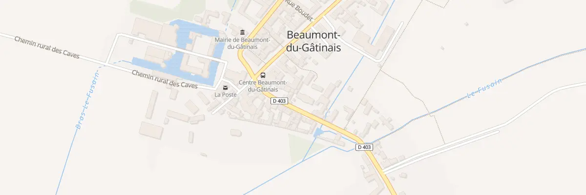 Plan du 7 Rue du Pont à Beaumont-du-Gâtinais