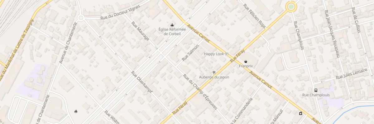 Plan du 5 Rue du Champ d’Epreuves à Corbeil-Essonnes